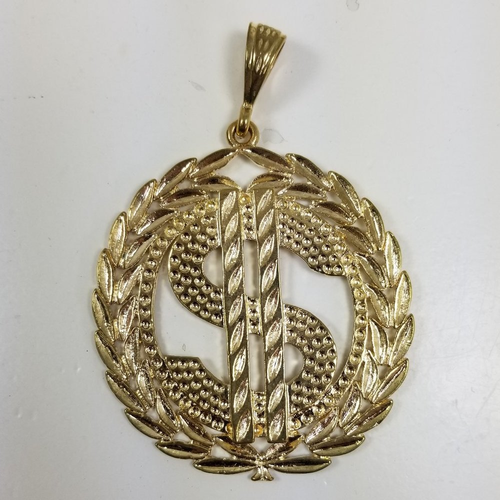 Money Sign necklace charm
